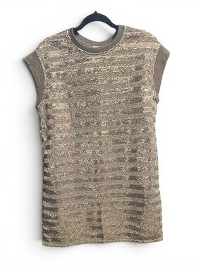 Veveret Sm Silver Sleeveless Dress or long shirt